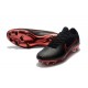 Scarpe Nike Mercurial Vapor Flyknit Ultra FG - Nero Rosso