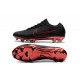 Scarpe Nike Mercurial Vapor Flyknit Ultra FG - Nero Rosso