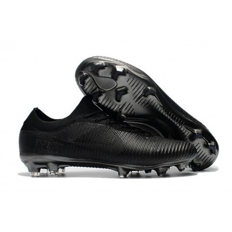 Scarpe Nike Mercurial Vapor Flyknit Ultra FG - Tutto Nero