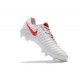 Nike Scarpa Calcio Uomo Tiempo Legend VII FG - Bianco Rosso 