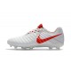 Nike Scarpa Calcio Uomo Tiempo Legend VII FG - Bianco Rosso 