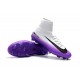 Nike Mercurial Superfly 5 FG Nuove Scarpa da Calcio - Bianco Viola