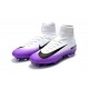 Nike Mercurial Superfly 5 FG Nuove Scarpa da Calcio - Bianco Viola