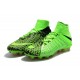 Nike Scarpa Calcio Hypervenom Phantom 3 DF FG Verde Nero