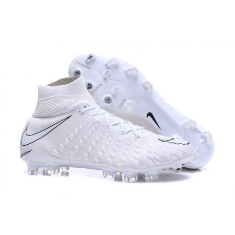 Nike Scarpa Calcio Hypervenom Phantom 3 DF FG Bianco