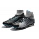 Nike Scarpa Calcio Hypervenom Phantom 3 DF FG Grigio Nero