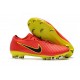 Scarpe Nike Mercurial Vapor Flyknit Ultra FG - Rosso Giallo