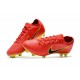 Scarpe Nike Mercurial Vapor Flyknit Ultra FG - Rosso Giallo