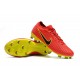 Scarpe Nike Mercurial Vapor Flyknit Ultra FG - Rosso Giallo