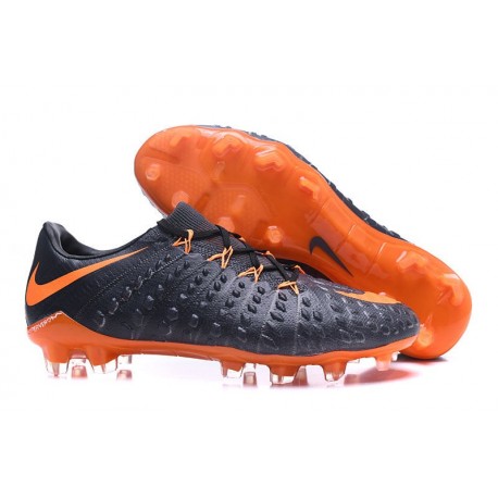 Scarpe Nike HyperVenom Phantom 3 FG ACC Nero Arancio