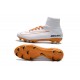 Nike Mercurial Superfly 5 FG Nuove Scarpa da Calcio - Bianco Arancio