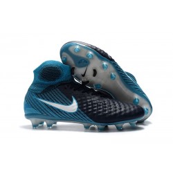 Nike Magista Obra 2 FG Scarpe da Calcio Nero Blu