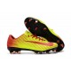 Nike Mercurial Vapor XI FG Nuova Scarpa da Calcio - Giallo Rosso