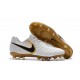 Nike Tiempo Legend 7 FG Scarpa da Calcio Uomo - Bianco Oro