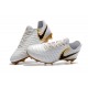 Nike Tiempo Legend 7 FG Scarpa da Calcio Uomo - Bianco Oro