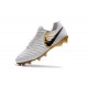 Nike Tiempo Legend 7 FG Scarpa da Calcio Uomo - Bianco Oro