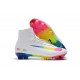 Scarpe Nuovo Nike Mercurial Superfly V FG ACC Bianco Colorato