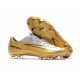 Nike Mercurial Vapor XI FG Nuova Scarpa da Calcio - Oro Bianco