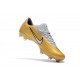 Nike Mercurial Vapor XI FG Nuova Scarpa da Calcio - Oro Bianco