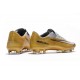 Nike Mercurial Vapor XI FG Nuova Scarpa da Calcio - Oro Bianco