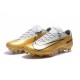 Nike Mercurial Vapor XI FG Nuova Scarpa da Calcio - Oro Bianco