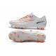 Nike Mercurial Vapor XI FG Nuova Scarpa da Calcio - Bianco Arancio