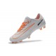 Nike Mercurial Vapor XI FG Nuova Scarpa da Calcio - Bianco Arancio