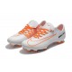 Nike Mercurial Vapor XI FG Nuova Scarpa da Calcio - Bianco Arancio