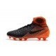 Nike Magista Obra 2 FG Scarpe da Calcio Nero Arancio