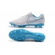 Nike Tiempo Legend 7 FG Scarpa da Calcio Uomo - Bianco Blu