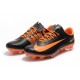 Scarpe Nuovo Nike Mercurial Vapor 11 FG ACC - Nero Arancio