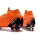 Scarpa da Calcio Nike Mercurial Superfly VI 360 Elite FG Arancio Nero