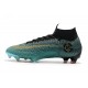 Scarpa da Calcio Ronaldo Nike Mercurial Superfly VI 360 Elite FG Blu Oro Nero