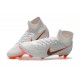 Scarpa da Calcio Nike Mercurial Superfly VI 360 Elite FG Bianco Arancio