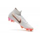 Scarpa da Calcio Nike Mercurial Superfly VI 360 Elite FG Bianco Arancio