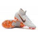 Scarpa da Calcio Nike Mercurial Superfly VI 360 Elite FG Bianco Arancio