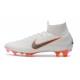 Scarpa da Calcio Nike Mercurial Superfly VI 360 Elite FG Bianco Arancio