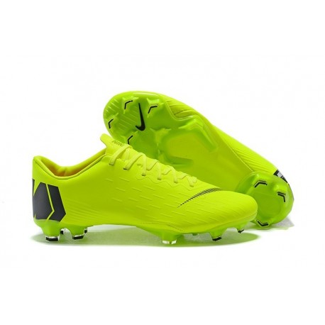 Nike Mercurial Vapor 12 FG Scarpa da Calcio Nuovo 2018 - Verde Nero