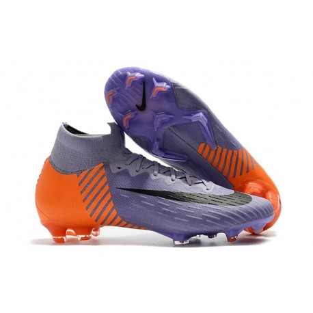 Scarpa da Calcio Nike Mercurial Superfly VI 360 Elite FG Violet Arancio