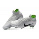 Scarpa da Calcio Nike Mercurial Superfly VI 360 Elite FG Metallico Nero