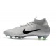 Scarpa da Calcio Nike Mercurial Superfly VI 360 Elite FG Metallico Nero