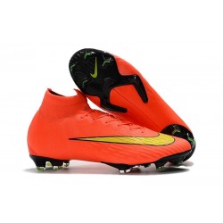 Scarpa da Calcio Nike Mercurial Superfly VI 360 Elite FG Arancio Giallo