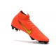 Scarpa da Calcio Nike Mercurial Superfly VI 360 Elite FG Arancio Giallo