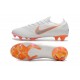 Nike Mercurial Vapor 12 FG Scarpa da Calcio Nuovo 2018 - Bianco Arancio