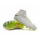 Nike Scarpa Calcio Hypervenom Phantom 3 DF FG Blanco Gris Voltio