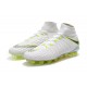 Nike Scarpa Calcio Hypervenom Phantom 3 DF FG Blanco Gris Voltio