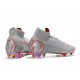 Scarpa da Calcio Nike Mercurial Superfly VI 360 Elite FG Grigio Rosso