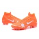 Scarpa Off-white Nike Mercurial Superfly VI 360 Elite FG Arancio