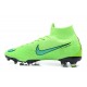 Scarpa da Calcio Nike Mercurial Superfly VI 360 Elite FG Verde