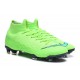 Scarpa da Calcio Nike Mercurial Superfly VI 360 Elite FG Verde